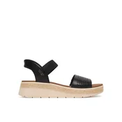 Skechers Sandali Bobs Sun Ray 114415/BLK Črna