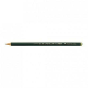 Grafitna olovka Faber-Castell 9000, 3B, zelena