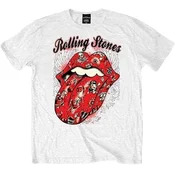 The Rolling Stones Majica Tattoo Flash Unisex White 2XL