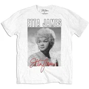 Etta James Portrait White L Majica