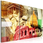 Slika - Charming Rome - triptych 120x80