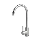 ALVEUS ES3508A - Pipa za umivalnik VIOLA 36,7 cm krom