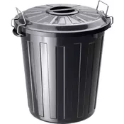 Rotho Rotho Basic Posoda za Odpadke 25L - Antracitová, Plast, Kvalitetna izdelava