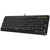 Genius SlimStar Q200,USB,BLK,US tastatura