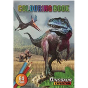 Dinozavrska pobarvanka, 32 strani