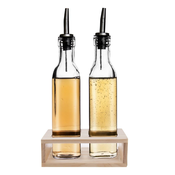 Orion Steklenice za kis/olje v stojalu