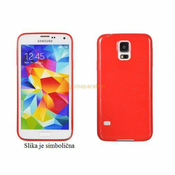 Candy tanek silikonski ovitek (0,3) za Samsung Galaxy A3 2017 A320 - rdeč