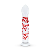 Gildo - Glass Dildo With Hearts No.30