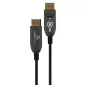 Gembird CC-DP8K-AOC-30M Aktivni opticki kabal, DisplayPort v.1.4, (8K@60Hz/4K@120Hz), 30m, Crni