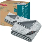 Beurer Beurer HD 75 Nordic Grey grijaca deka od recikliranog materijala, 6 razina