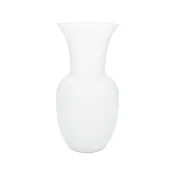 Bela steklena vaza (višina 26 cm) – Brandani