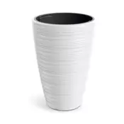 Prosperplast Saksija Vena DPVR400, Okrugla, Bela