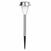 Mks Solarna baštenska lampa, LED, Srebrne boje