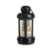 Markslöjd 704568 - LED Božicni ukras COSY 2xLED/0,12W/3xAAA crni fenjer