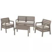 SET Delano STO/DVE STOLICE/SOFA CAPPUCCINO/SAND