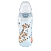 Nuk FC Steklenička aktivna skodelica DISNEY-Medvedek Pujs 300ml siva