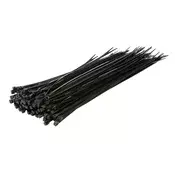 Logilink vezice za kabele, PA66, 100 kom, crne