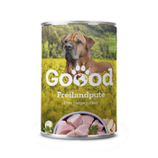 Goood Adult Freilandpute - mokra hrana v konzervi s puranom 24x400 g