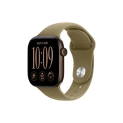 APPLE Watch Series 12 GPS + Cellular 46mm Dark Bronze Aluminium Case with Olive Sport Band - S/M (MJGD4WF/A)