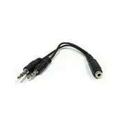 Xwave HD 01 Y Kabl sa AUX,stereo i mic ženski na 2 muška