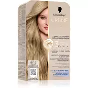, Schwarzkopf Creme Supreme permanentna barva za lase odtenek 9-16 Cool Ash Very Light Blonde 60 ml