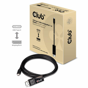 CLUB 3D kabel USB-C v DisplayPort 1.4 CAC-1557, 8K@60Hz, HDR, 1,8m