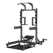 Multifunkcionalna platforma za dvigovanje uteži / hip thrust HMS SMP01