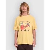Volcom Earth Speaks moška majica mustard