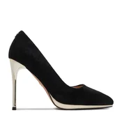 Čevlji z visoko peto Nine West EO-CD25-218-1 Črna