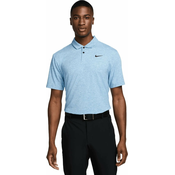 Nike Dri-Fit Tour Heather Mens Polo Light Photo Blue/Black 2XL