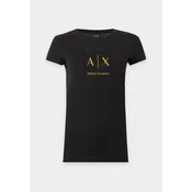 ARMANI EXCHANGE Majica rumena/črna