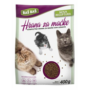 HRANA ZA MACKE BAS BAS 400G
