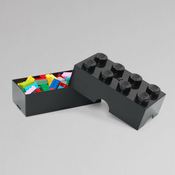 Lego kutija za odlaganje ili užinu, mala (8): Crna ( 40231733 )