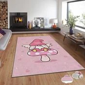 Conceptum Hypnose Tepih sa novogodišnjim motivima Asr-Crpt-45, Pravougaoni, 120 x 180 cm, Roze