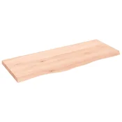 Stolna ploca 100x40x(2-4) cm od netretirane masivne hrastovine