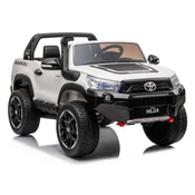 Licencirani avto na akumulator Toyota Hilux 4x4 - dvosedež - bela