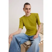 Trendyol Milla Ženska majica TWOSS26TS00250, Zelena