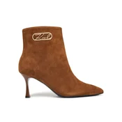 KARL LAGERFELD Škornji Sienna KL32747 Rjava