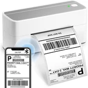 INF Bluetooth termični tiskalnik 203 dpi 150mm/s 108mm USB+BT Labelife White + Silver, (5000309292)