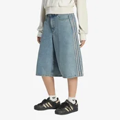 Kratke hlače adidas Mid Rise Denim Jorts Worn Blue Denim 8