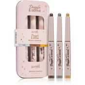 Barry M Dazzle & Define kovinski svinčnik za oči 3 x 1,4 g (ugodno pakiranje)