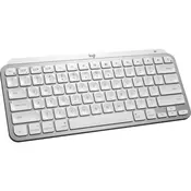 Logitech MX keys mini wireless Illuminated keyboard - pale grey...
