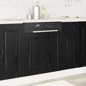 Vidaxl Kuhinjski element Črna Orehovina 60 x 1,5 x 67 cm