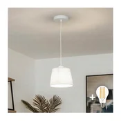 Brilagi - LED luster na sajli CERIA 1xE27/40W/230V, precnik 20,5 cm, bela
