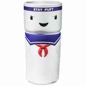 Numskull CosCups by Numskull Ghostbusters Stay Puft Ceramic Mug Gift with Rubber Sleeve 400 ml – uradno blago Ghostbusters, (20850966)