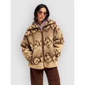Roxy Feels Like Winter Jacket peeble hibi sherpa