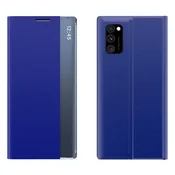 Etui New Sleep z zaslonom za spanje in stojalo za Poco M4 Pro 5G, modra