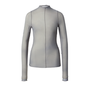Oval Square Bluza Sassy, siva