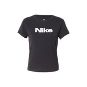 Nike Sportswear Majica Chill Knit črna / bela