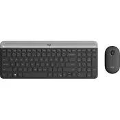 Logitech MK470 Wireless Desktop YU Graphite